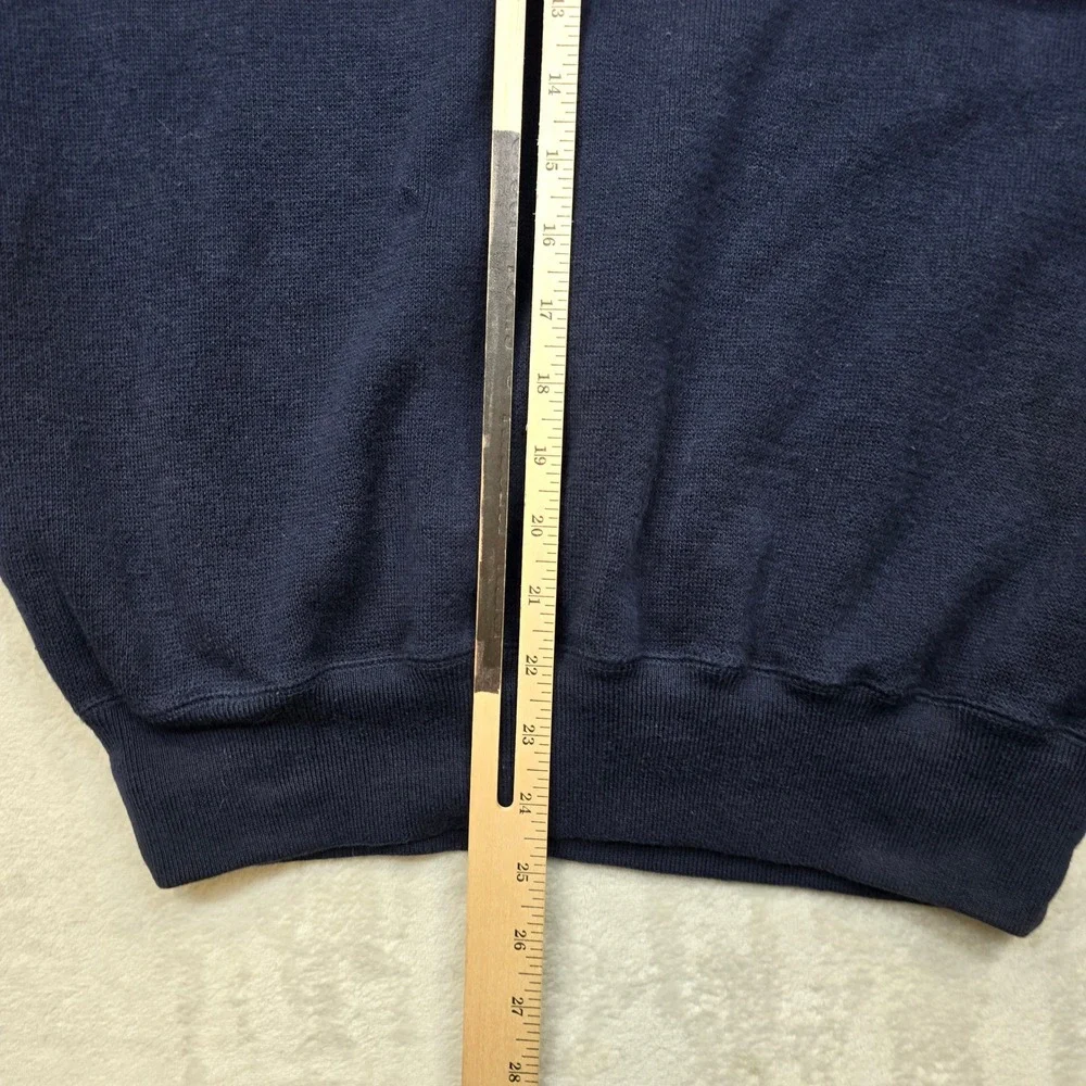 Polo Golf Ralph Lauren Sweater‎ Vest Mens XL Navy Blue 100% Cotton V Neck